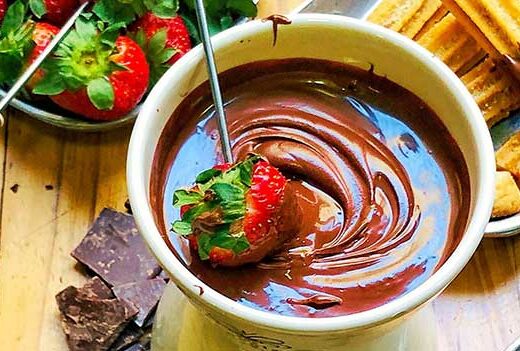 Chocolate Fondue Party Favorite - Featured Image