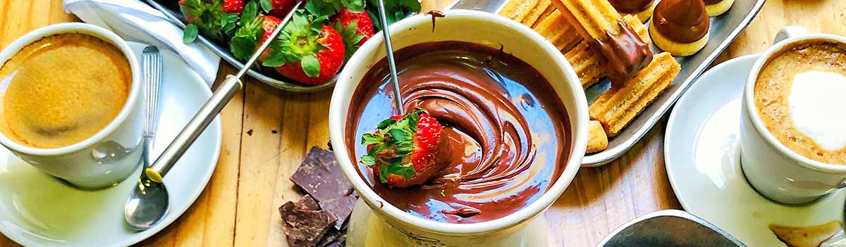 Chocolate Fondue Party Favorite - Featured Image